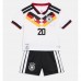 Nemecko Serge Gnabry #20 Domáci Detský futbalový dres MS 2026 Krátky Rukáv (+ trenírky)